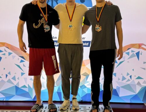 Oliver Frisch krault zu zwei Titeln bei den DKMM in Essen